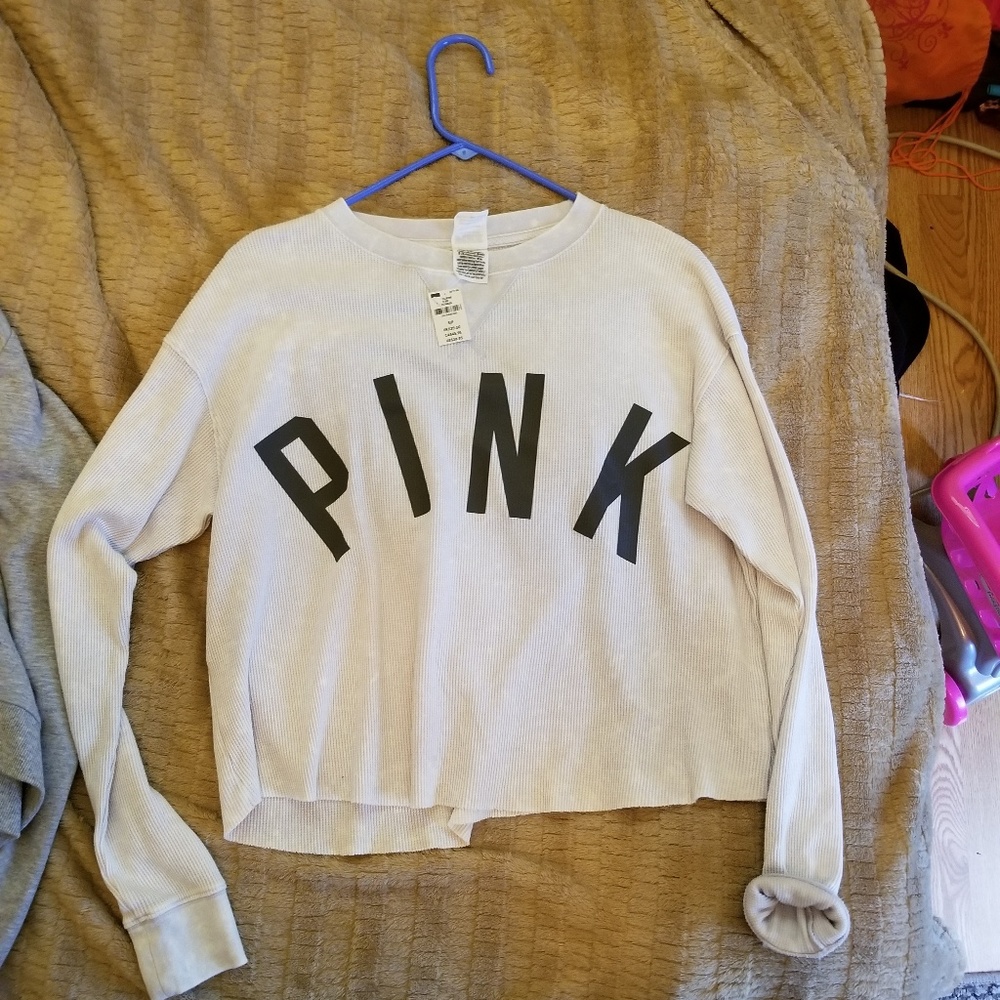 NEW VICTORIA SECRET PINK CROP TOP SMALL